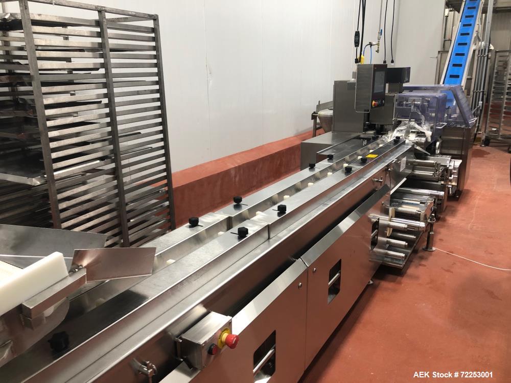 Used Fuji Inverted Seal Box Motion Horizontal Wrapper. Model FW3710BSB Alpha VI