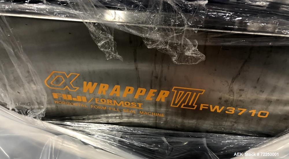 Used Fuji Inverted Seal Box Motion Horizontal Wrapper. Model FW3710BSB Alpha VI