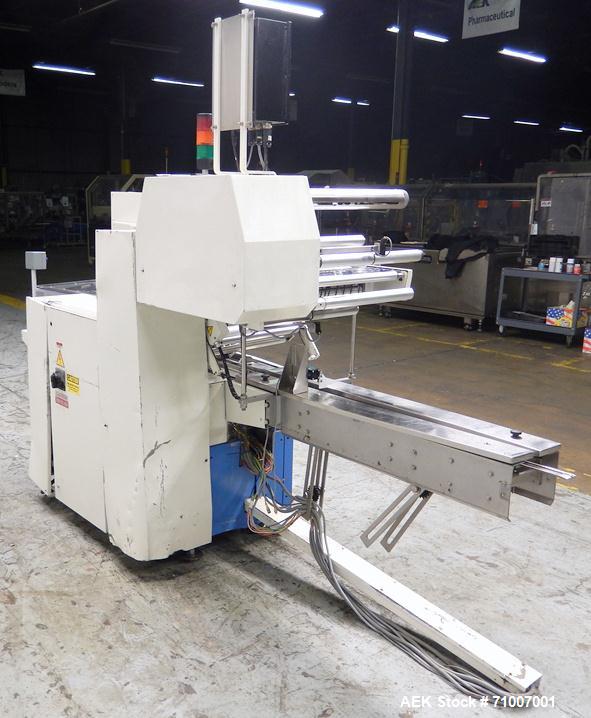 Used Fuji Formost Model FW-3400 Horizontal Form, Fill & Seal Wrapper.