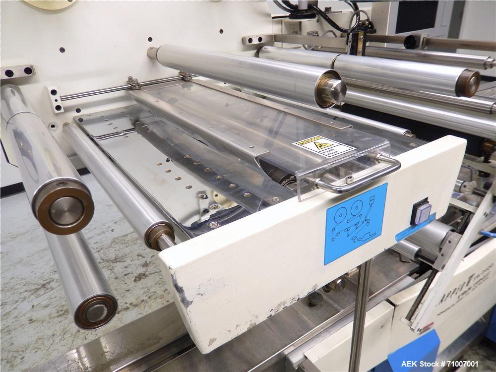 Used Fuji Formost Model FW-3400 Horizontal Form, Fill & Seal Wrapper.