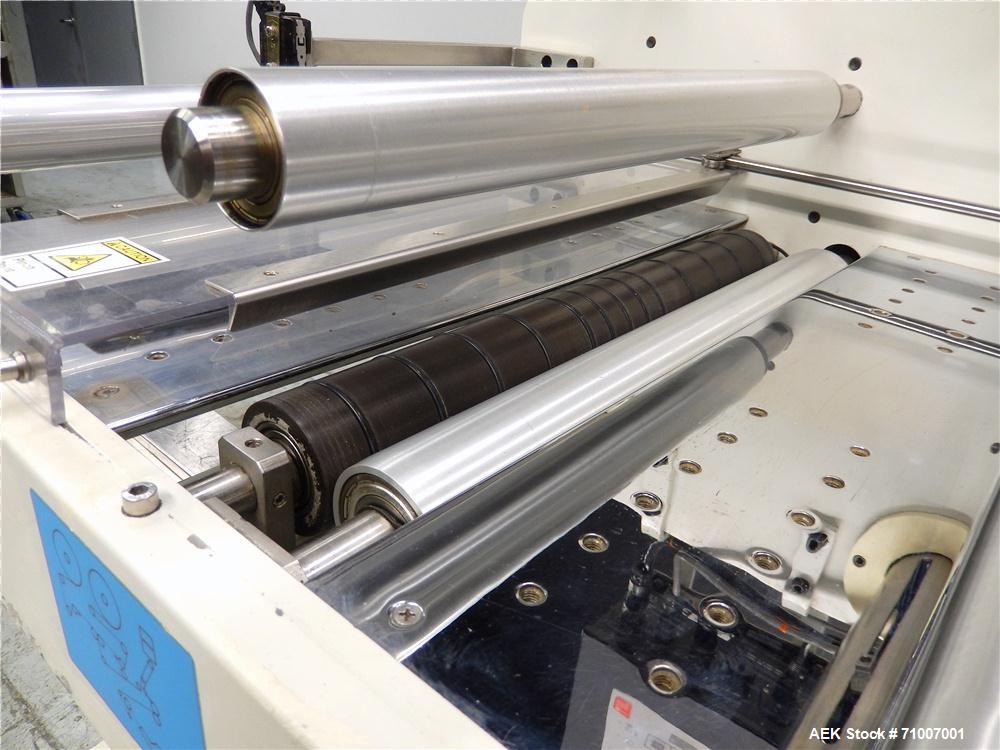 Used Fuji Formost Model FW-3400 Horizontal Form, Fill & Seal Wrapper.