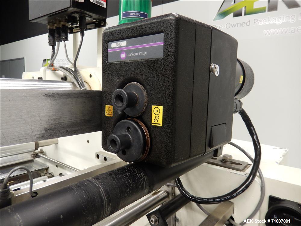 Used Fuji Formost Model FW-3400 Horizontal Form, Fill & Seal Wrapper.