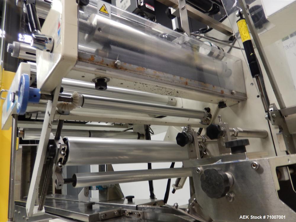 Used Fuji Formost Model FW-3400 Horizontal Form, Fill & Seal Wrapper.