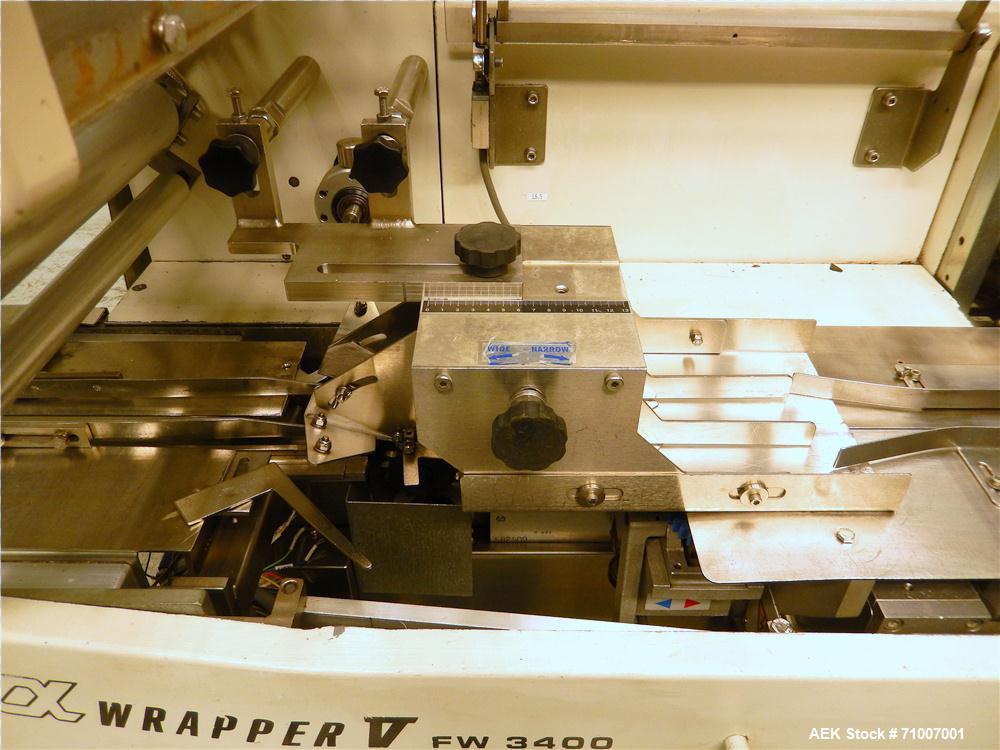 Used Fuji Formost Model FW-3400 Horizontal Form, Fill & Seal Wrapper.