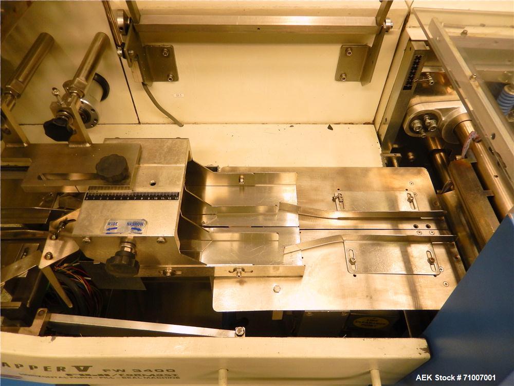 Used Fuji Formost Model FW-3400 Horizontal Form, Fill & Seal Wrapper.