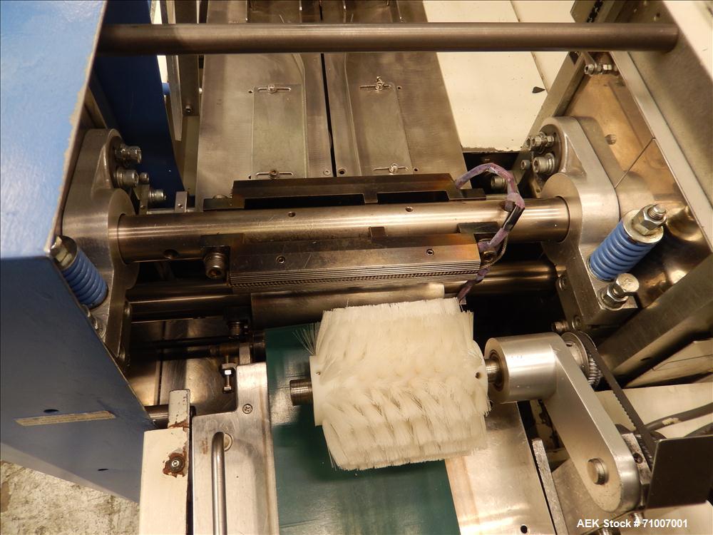Used Fuji Formost Model FW-3400 Horizontal Form, Fill & Seal Wrapper.