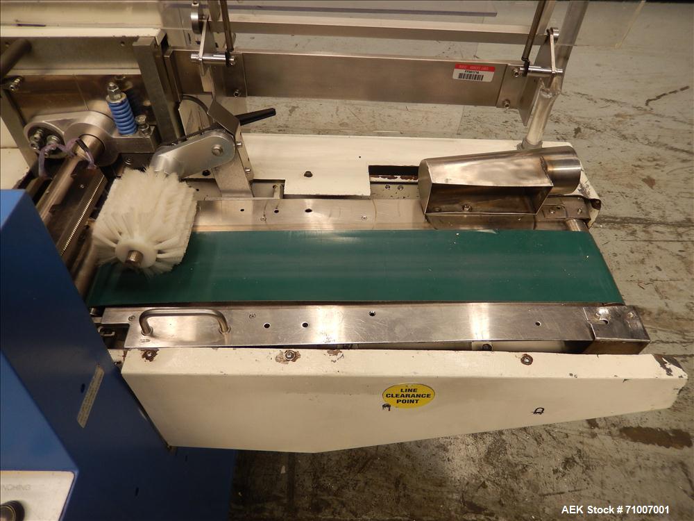 Used Fuji Formost Model FW-3400 Horizontal Form, Fill & Seal Wrapper.