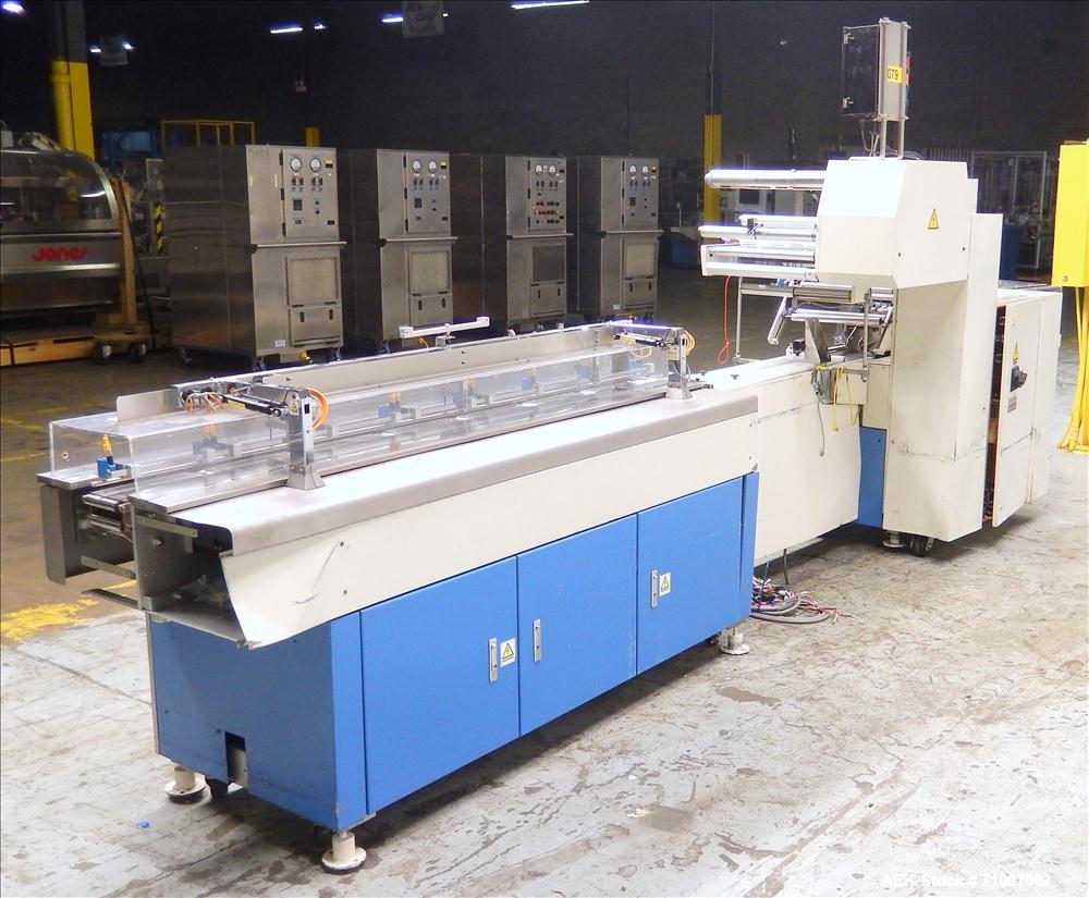 Used Fuji Formost Model FW-3400 Alpha V Horizontal Form, Fill & Seal Wrapper.