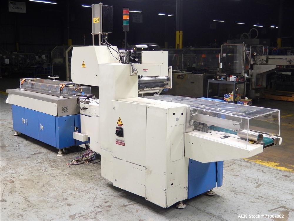 Used Fuji Formost Model FW-3400 Alpha V Horizontal Form, Fill & Seal Wrapper.