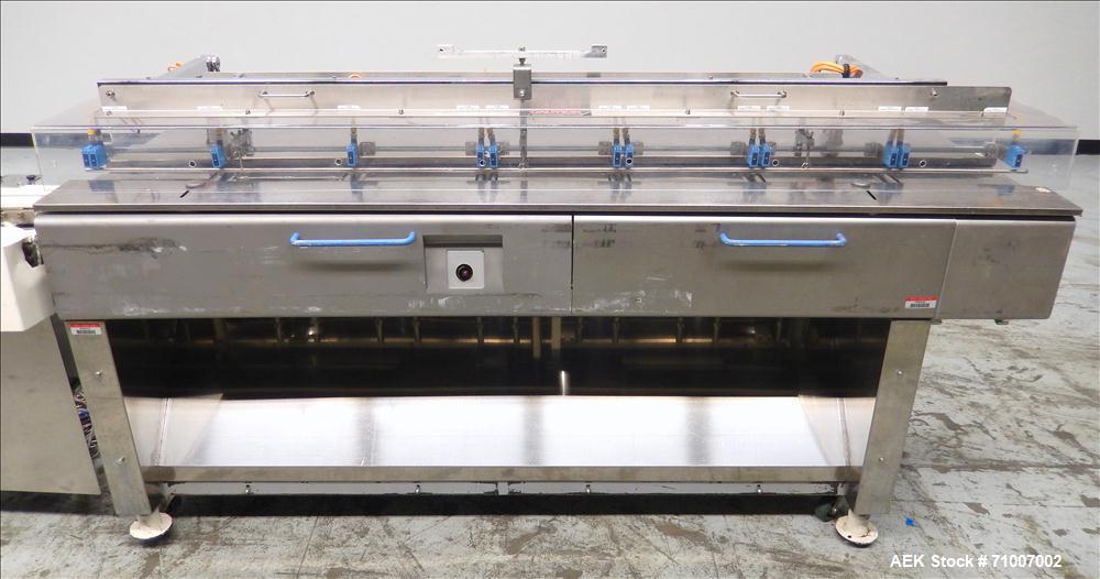 Used Fuji Formost Model FW-3400 Alpha V Horizontal Form, Fill & Seal Wrapper.