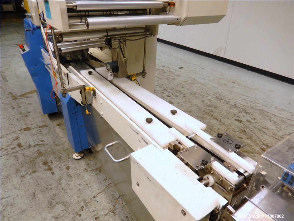 Used Fuji Formost Model FW-3400 Alpha V Horizontal Form, Fill & Seal Wrapper.