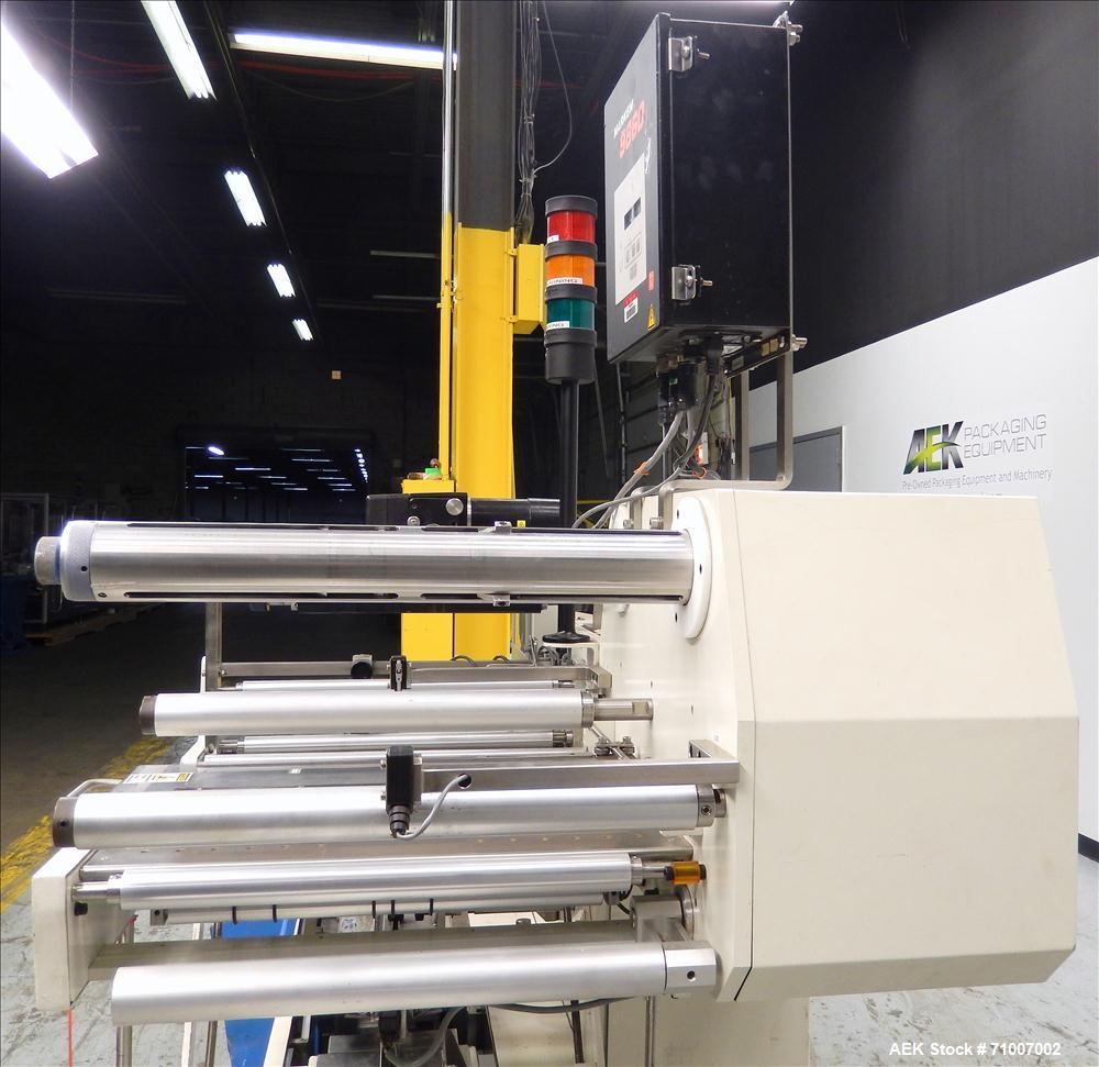 Used Fuji Formost Model FW-3400 Alpha V Horizontal Form, Fill & Seal Wrapper.
