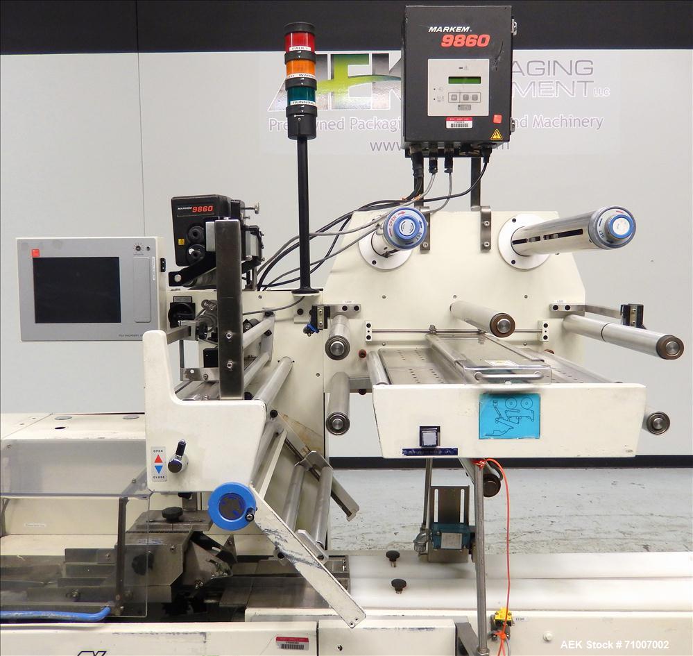 Used Fuji Formost Model FW-3400 Alpha V Horizontal Form, Fill & Seal Wrapper.