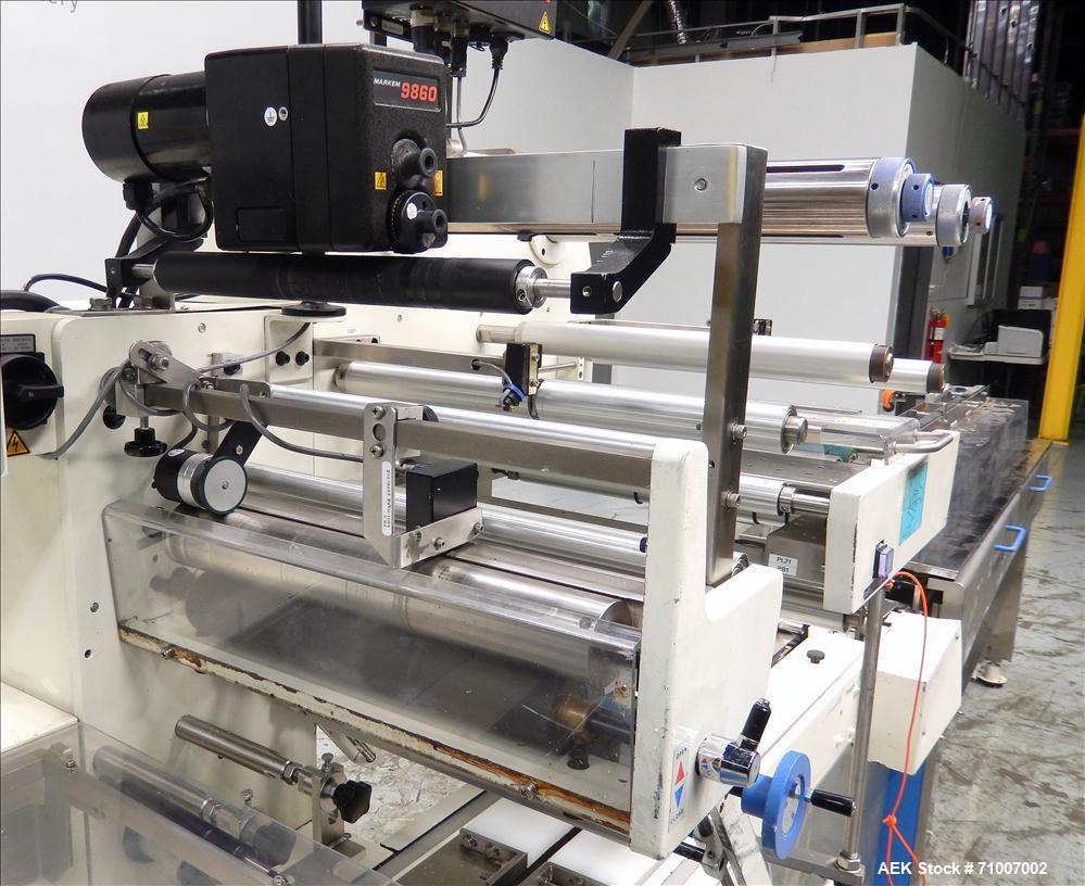 Used Fuji Formost Model FW-3400 Alpha V Horizontal Form, Fill & Seal Wrapper.