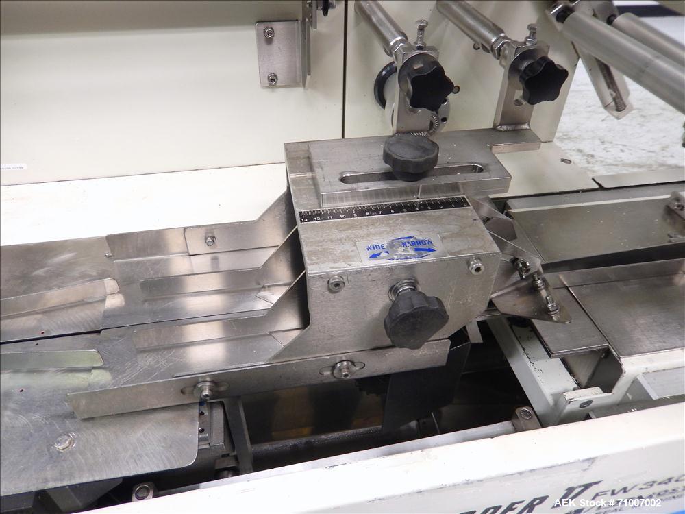 Used Fuji Formost Model FW-3400 Alpha V Horizontal Form, Fill & Seal Wrapper.