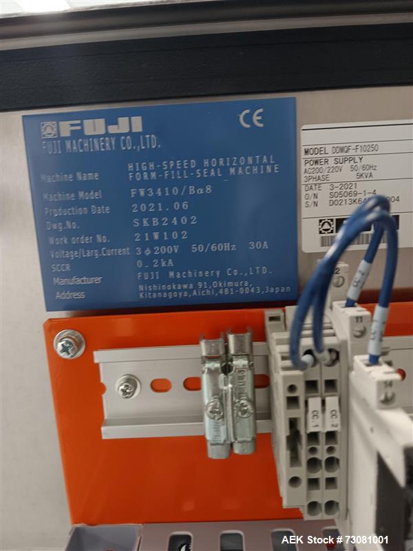 Unused - Fuji Machinery FW3410/B Alpha 8 Continuous Flow Wrapper