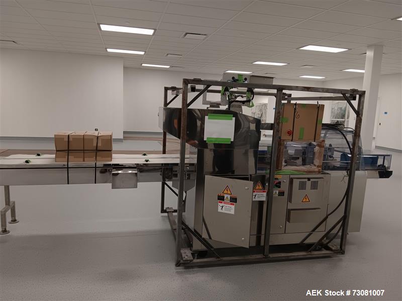 Unused 2021 Fuji Machinery FW3410/B Alpha 8 Automatic Box Motion Wrapper – High-Speed Horizontal Flow Wrapper