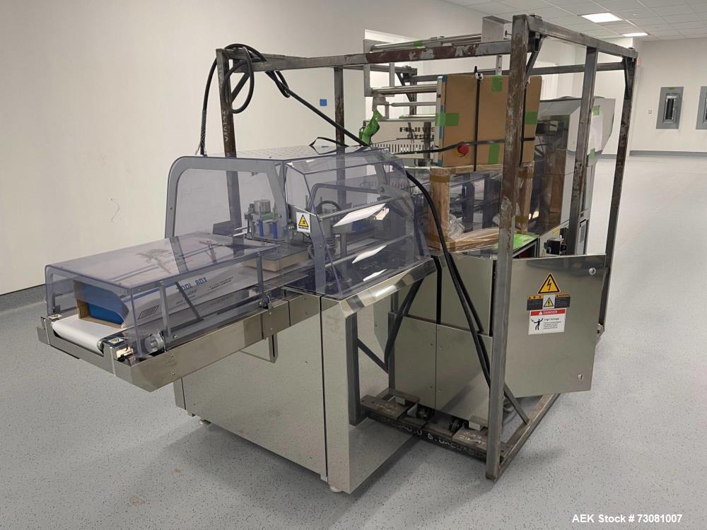 Unused 2021 Fuji Machinery FW3410/B Alpha 8 Automatic Box Motion Wrapper – High-Speed Horizontal Flow Wrapper