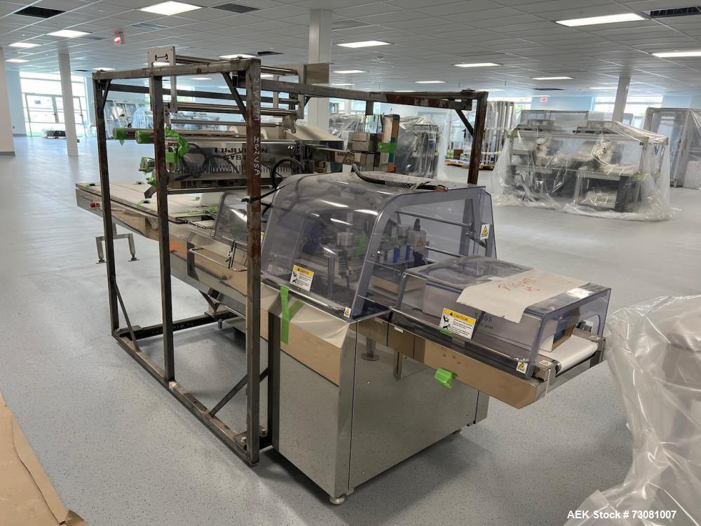 Unused 2021 Fuji Machinery FW3410/B Alpha 8 Automatic Box Motion Wrapper – High-Speed Horizontal Flow Wrapper