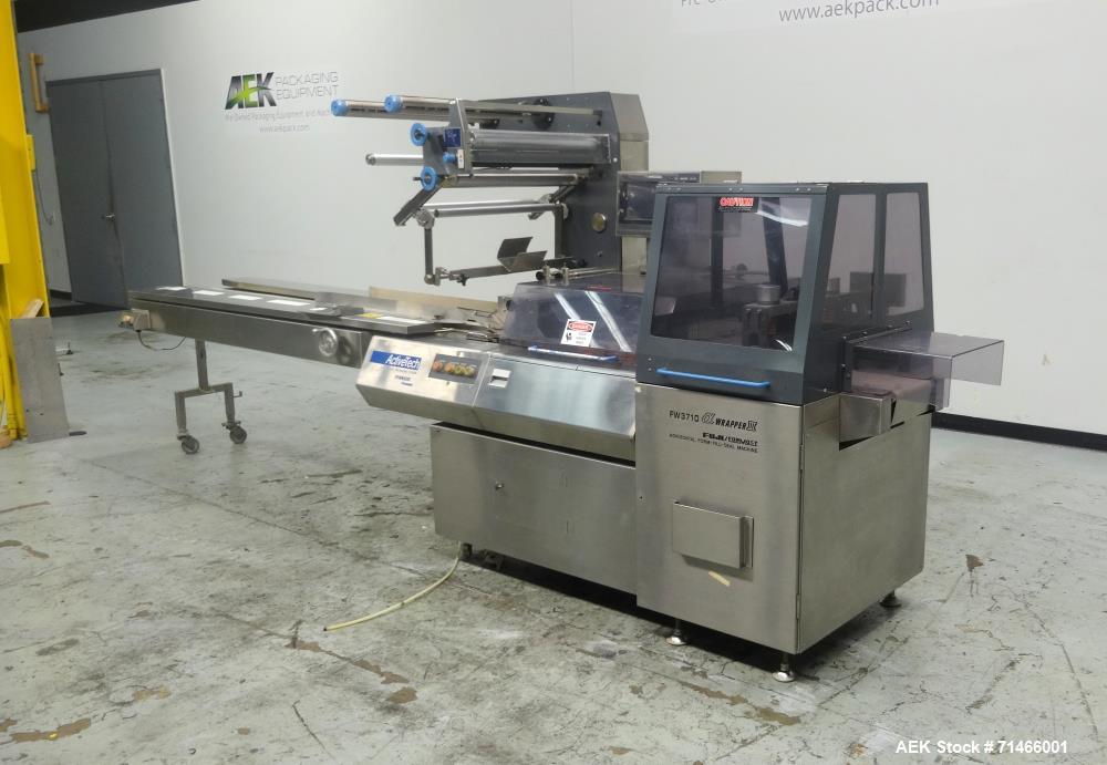 Used Fuji Model 3710B Box Motion Long Dwell Wrapper Up to 5" Height.