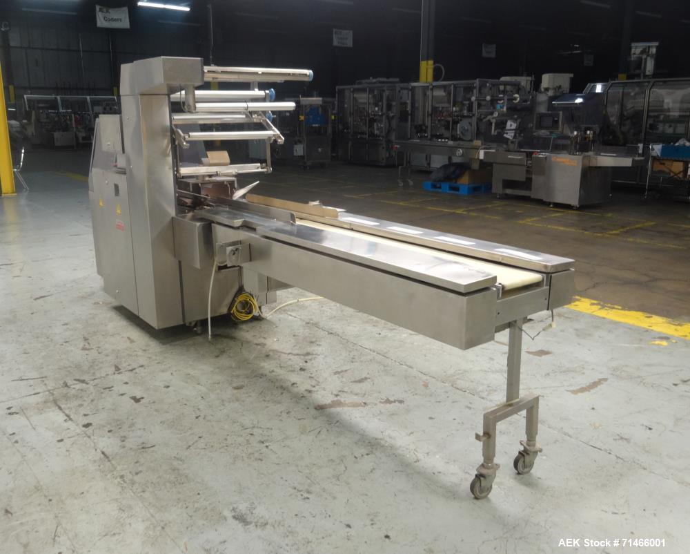 Used Fuji Model 3710B Box Motion Long Dwell Wrapper Up to 5" Height.