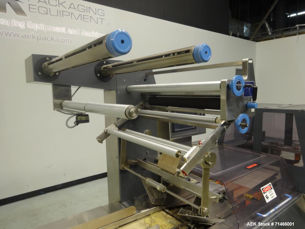 Used Fuji Model 3710B Box Motion Long Dwell Wrapper Up to 5" Height.