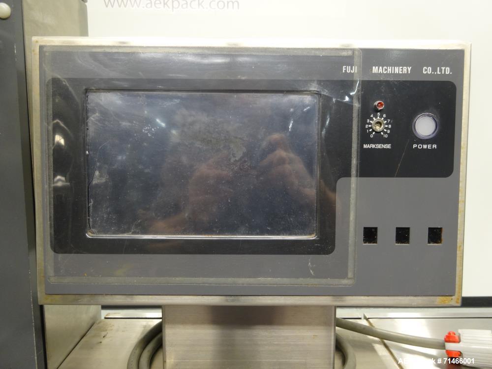 Used Fuji Model 3710B Box Motion Long Dwell Wrapper Up to 5" Height.