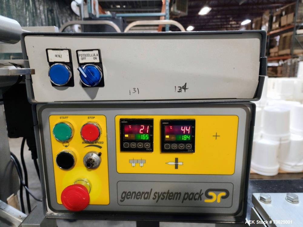 Used General System Pack GSP45 Horizontal Flow Wrapper – 60 PPM Packaging Machine (2003)
