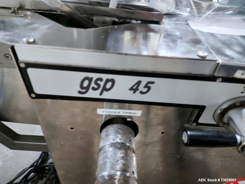 Used General System Pack GSP45 Horizontal Flow Wrapper – 60 PPM Packaging Machine (2003)