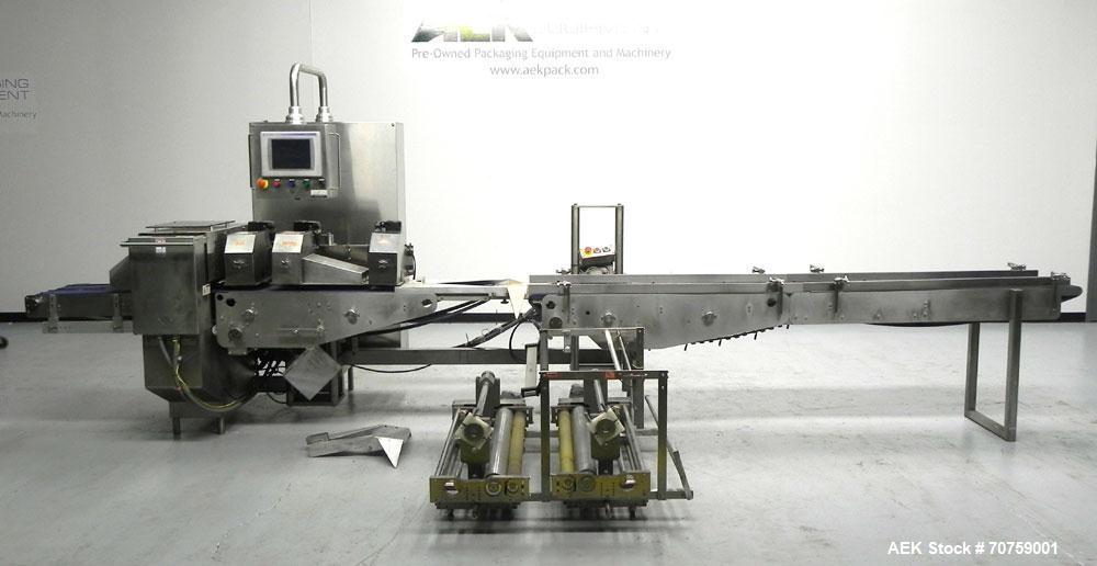 Used George Gordon Accuwrap Inverted Seal Horizontal Servo Flow Wrapper