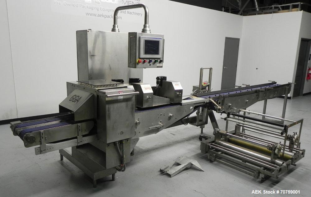 Used- George Gordon Accuwrap Inverted Seal Horizontal Servo Flow Wrapper