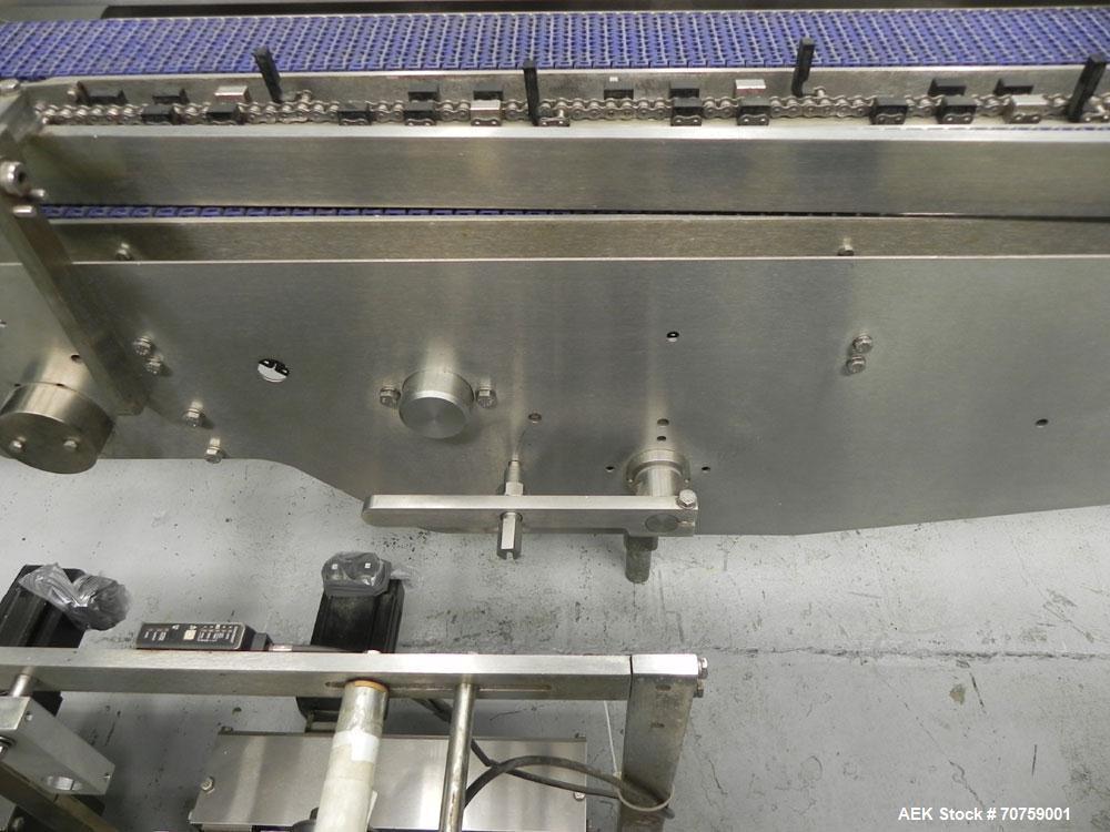 Used George Gordon Accuwrap Inverted Seal Horizontal Servo Flow Wrapper