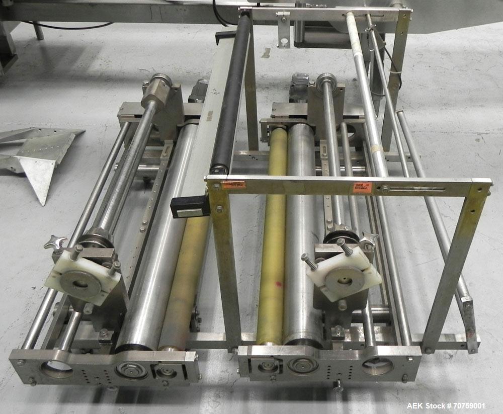 Used George Gordon Accuwrap Inverted Seal Horizontal Servo Flow Wrapper