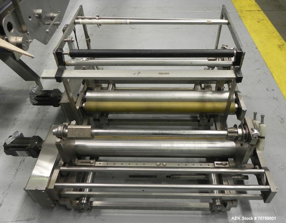 Used George Gordon Accuwrap Inverted Seal Horizontal Servo Flow Wrapper