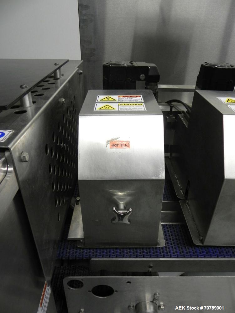 Used George Gordon Accuwrap Inverted Seal Horizontal Servo Flow Wrapper