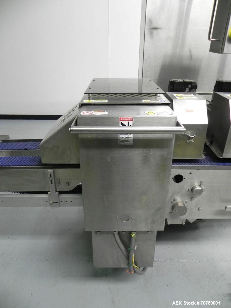 Used- George Gordon Accuwrap Inverted Seal Horizontal Servo Flow Wrapper