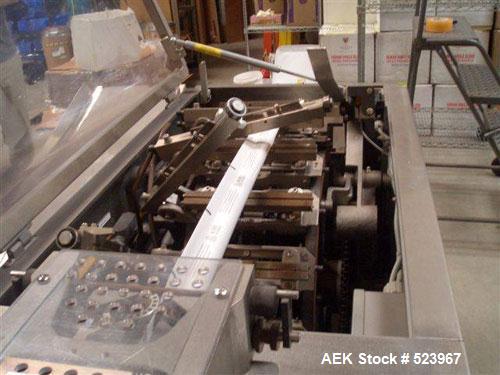 USED: Hayssen RT1000 MAP horizontal wrapper (horizontal form, filland seal machine) capable of speeds up to 160 ppm. Inverted seal withAccutrac film feed system. Package size range: length 4.25" to 1...