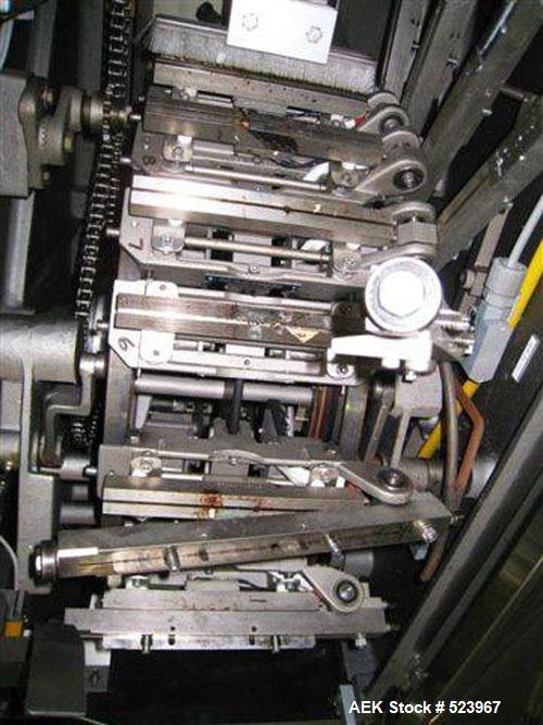 USED: Hayssen RT1000 MAP horizontal wrapper (horizontal form, filland seal machine) capable of speeds up to 160 ppm. Inverted seal withAccutrac film feed system. Package size range: length 4.25" to 1...