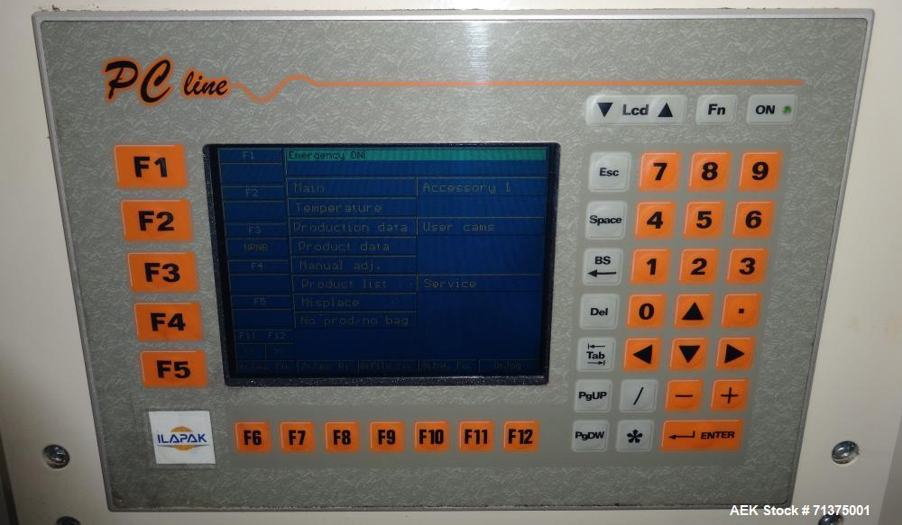 Used Ilapak Model Carrera 1000 PC Automatic Horizontal Flow Wrapper
