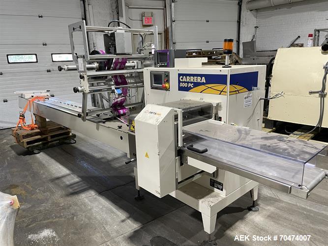 Used Ilapak Model Carrera 500 PC Horizontal Flow Wrapper
