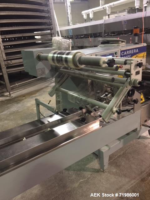 Used- Ilapak Carrera 500 PC Print Reg Horiz Flow Wrapper.