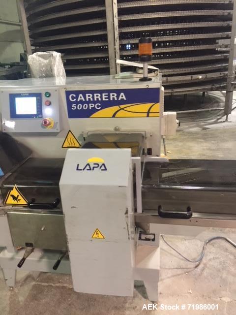Used Ilapak Carrera 500 PC Print Reg Horiz Flow Wrapper.