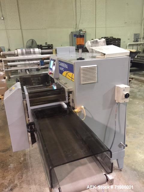 Used Ilapak Carrera 500 PC Print Reg Horiz Flow Wrapper.