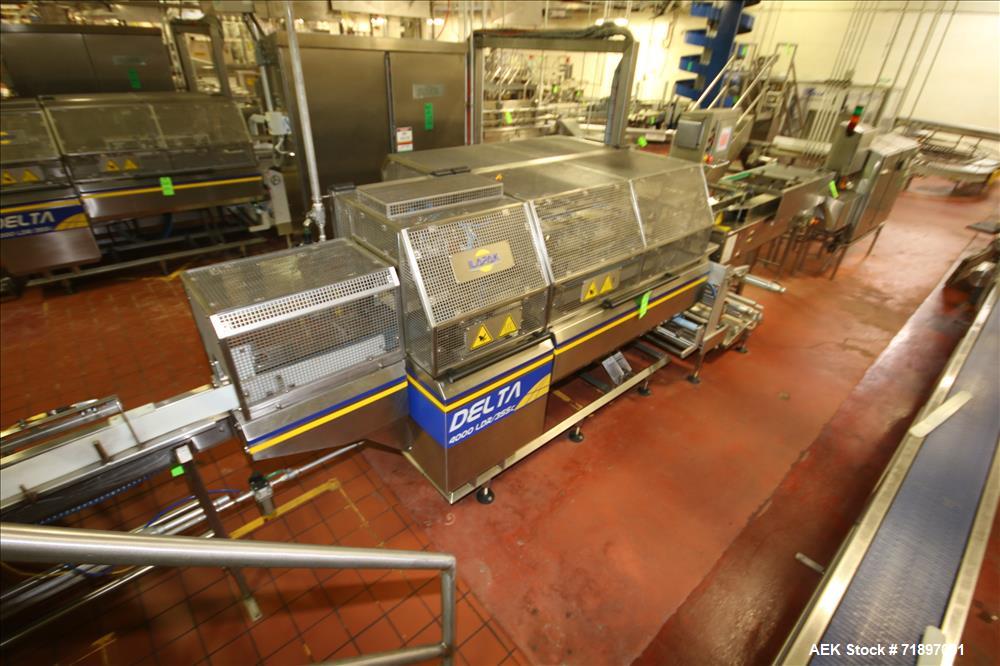 Used Ilapak Delta 4000 LDR-3SSC Horizontal Flow Wrapper