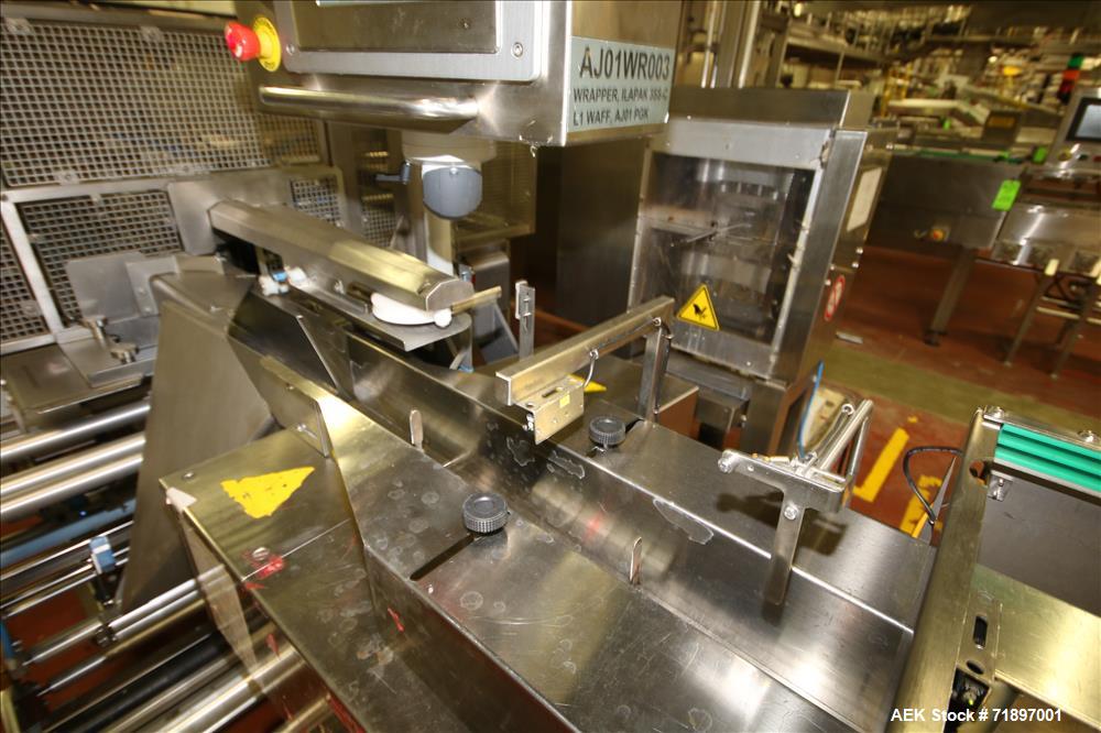 Used Ilapak Delta 4000 LDR-3SSC Horizontal Flow Wrapper