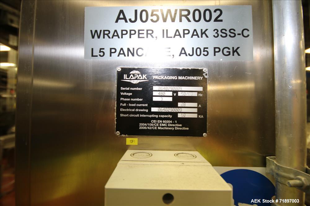 Used- Ilapak Delta 4000 LDR-3SSC Horizontal Flow Wrapper