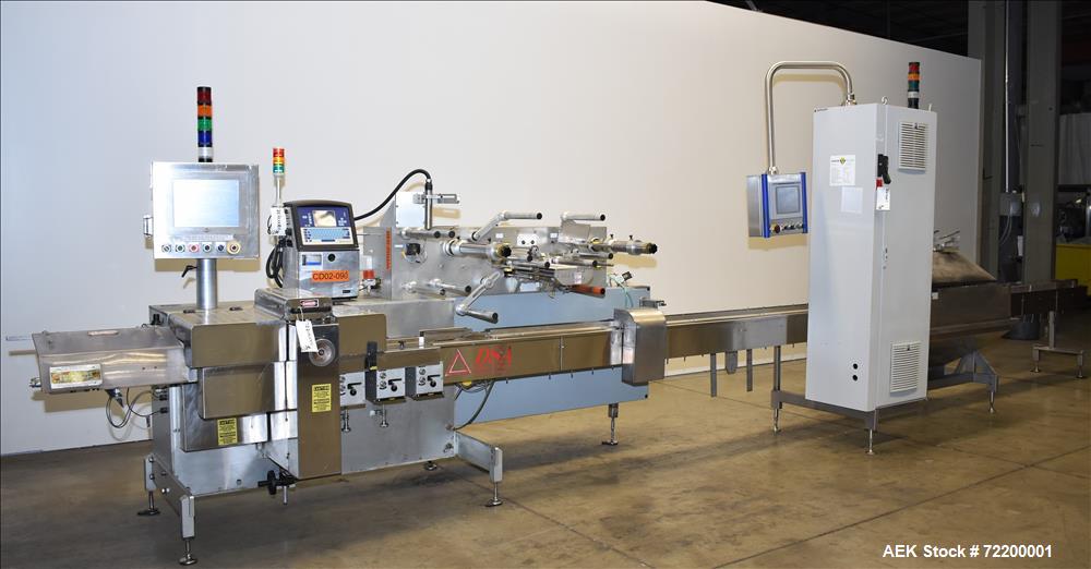 Used- Delta Systems / Ilapak Eagle High Speed Automatic Horizontal Flow Wrapper.