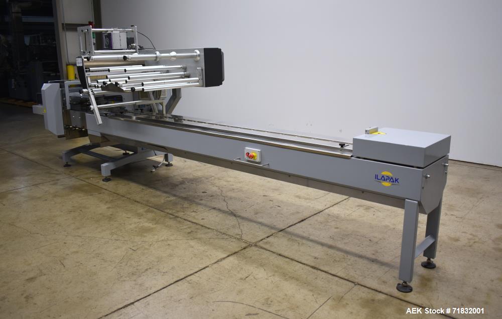 Used Ilapak Model Carrera 1000/40 Automatic Horizontal Flow Wrapper