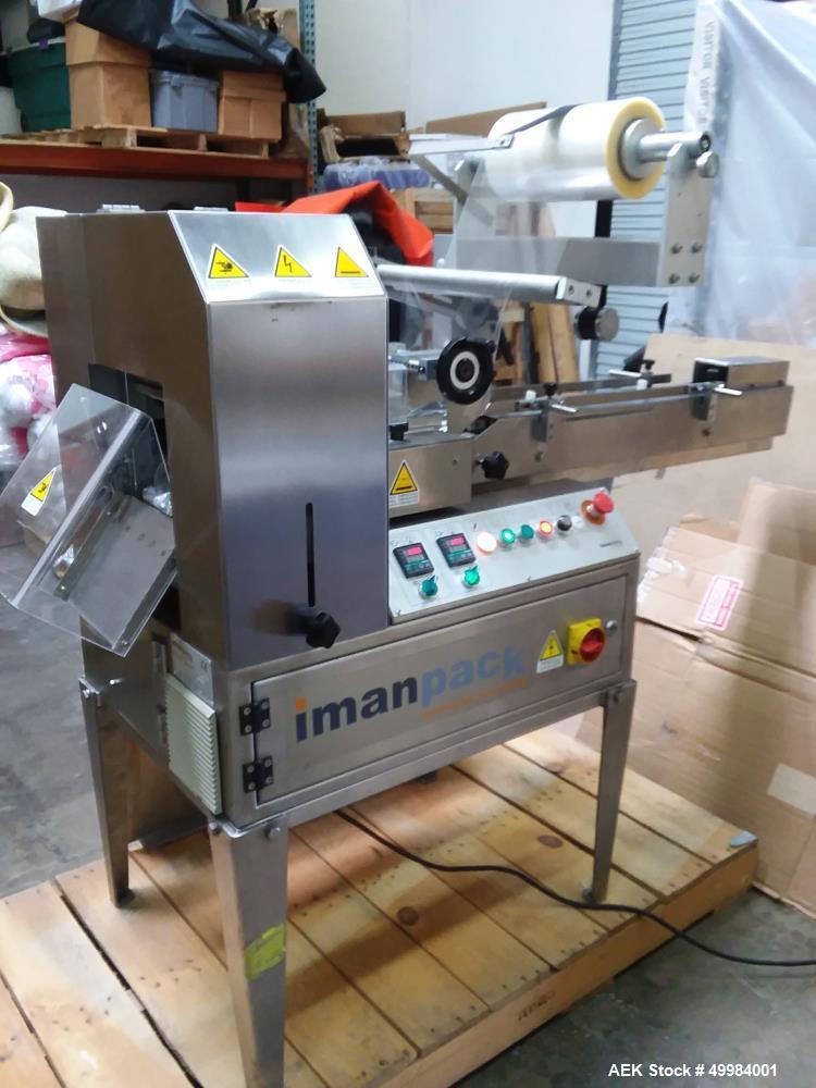 Used Imanpack Micropac 200 Mini Mechanical Drive and Controls Analog Temperatu