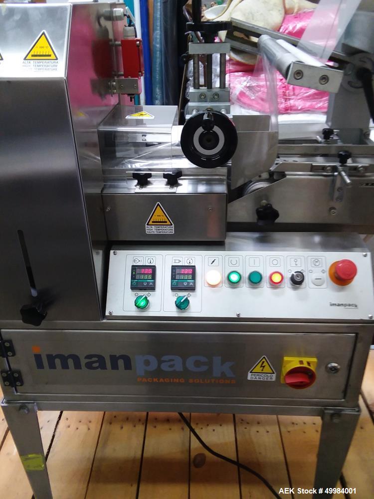 Used Imanpack Micropac 200 Mini Mechanical Drive and Controls Analog Temperatu